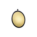 Walimex Foldable Reflector gold/silver, Ø56cm