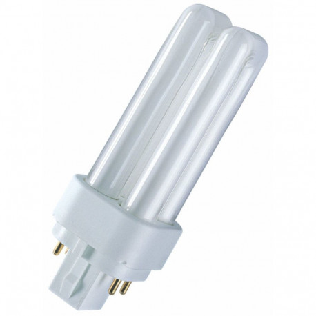Osram DULUX D/E Energiesparlampe 18W/840 G24Q-2 FS1