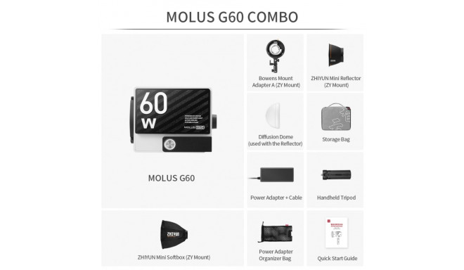Zhiyun Molus G60 combo