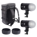Elinchrom ONE kaameraväline välklamp DUO komplekt