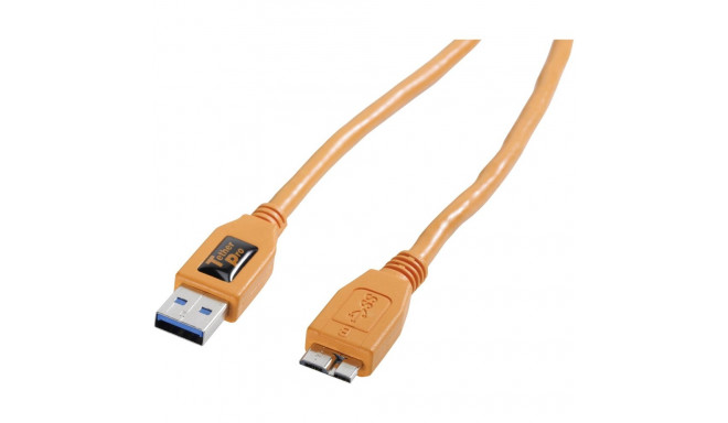Tether Tools TetherPro USB 3.0 A/Micro B 4,6m orange