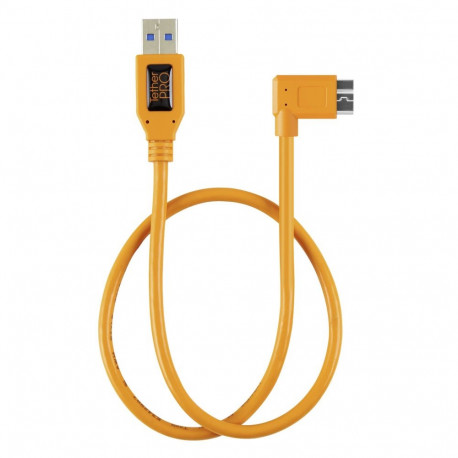 Tether Tools USB 3.0 kuni USB 3.0 Micro-B adapter pigtail 50 cm