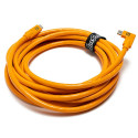 Tether Tools TetherPro USB-C to USB-C parempoolne nurk oranž