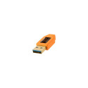 Tether Tools TPro USB 3.0 Micro-B parempoolne nurk 4.6m/15 ORG