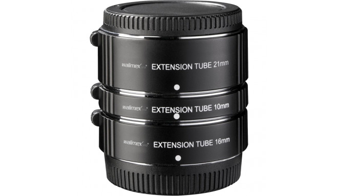 Walimex Extension Tube Set for Fuji X