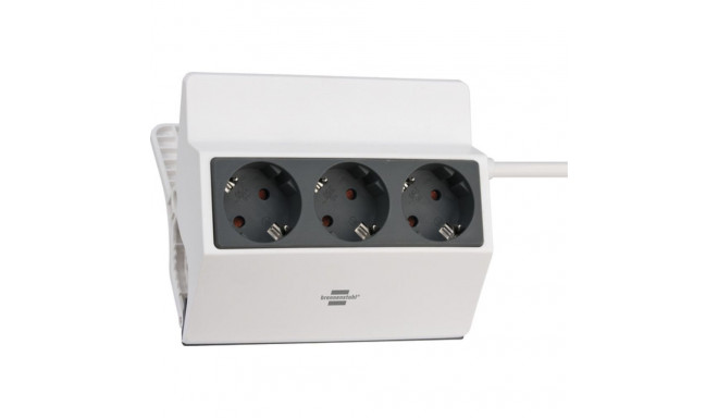 Brennenstuhl Clampable Extension Socket 3-Way 3m