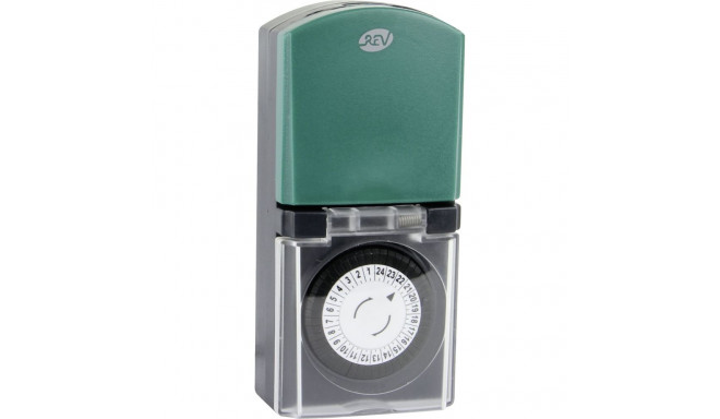 REV timer mechanisch black/green