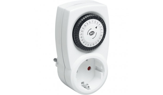 REV timer mechanisch white