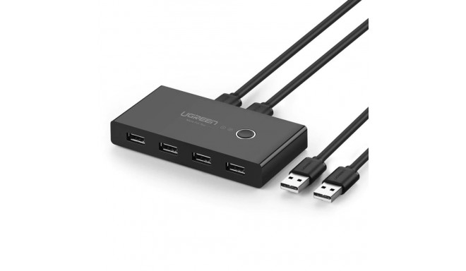 UGREEN USB 2x4 Sharing Switch Selector Black