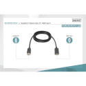 DIGITUS DisplayPort Adapterkaabel DP-HDMI Tüüp A 3m AK-340303-030-S