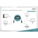 DIGITUS DisplayPort Adapterkaabel DP-HDMI Tüüp A 3m AK-340303-030-S