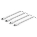 1x2 Belkin USB-C/USB-C 2.0 PVC 1m, 2Pack white  CAB003bt1MWH2PK