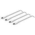 1x2 Belkin braided PVC Cable 2m USB-C/USB-C wh.  CAB004bt2MWH2PK