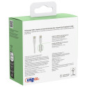 1x2 Belkin braided PVC Cable 2m USB-C/USB-C wh.  CAB004bt2MWH2PK