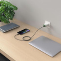 GP CL1P Laadimis- ja Sünkroonimiskaabel 1m USB-C / Lightning 20W PD must
