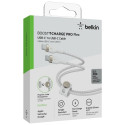 Belkin Flex USB-C/USB-C kuni 60W 3m, valge CAB011bt3MWH