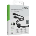 Belkin Flex USB-C/USB-C kuni 60W 1m, must CAB011bt1MBK