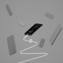 Belkin Flex Lightning/USB-C 15W 3m MFi-sertifikaadiga valge CAA011bt3MWH