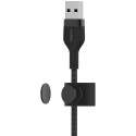Belkin Flex Lightning/USB-A 3m mfi cert., black CAA010bt3MBK