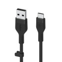 Belkin Flex USB-A/USB-C 15W 3m mfi. sert. must CAB008bt3MBK