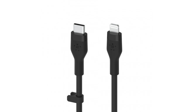 Belkin Flex Lightning/USB-C 15W 3m, mfi, 15W, black CAA009bt3MBK