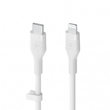 Belkin Flex Lightning/USB-C 15W 3m, mfi, 15W, white CAA009bt3MWH