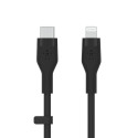 Belkin Flex Lightning/USB-C 15W 2m, MFi, 15W, Must CAA009bt2MBK
