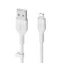 Belkin Flex Lightning/USB-A 3m mfi sertifitseeritud, valge CAA008bt3MWH