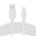 Belkin Flex Lightning/USB-A 3m mfi sertifitseeritud, valge CAA008bt3MWH