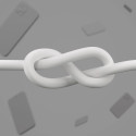 Belkin Flex Lightning/USB-C 15W 3m, mfi, 15W, white CAA009bt3MWH