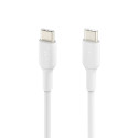 Belkin USB-C/USB-C Cable      1m PVC, white          CAB003bt1MWH