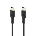 Belkin USB-C/USB-C kaabel 1m PVC, must CAB003bt1MBK