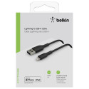 Belkin Lightning Kaabel 2m, PVC, Must, MFi-sertifikaadiga