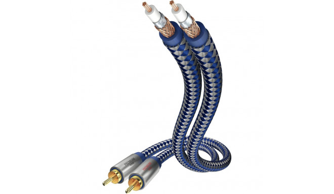 in-akustik Premium audiokaabel cinch - cinch 1,5 m
