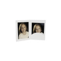 1x100 Daiber portreefotode kaustad passepartout'ga 13x18 valge siid