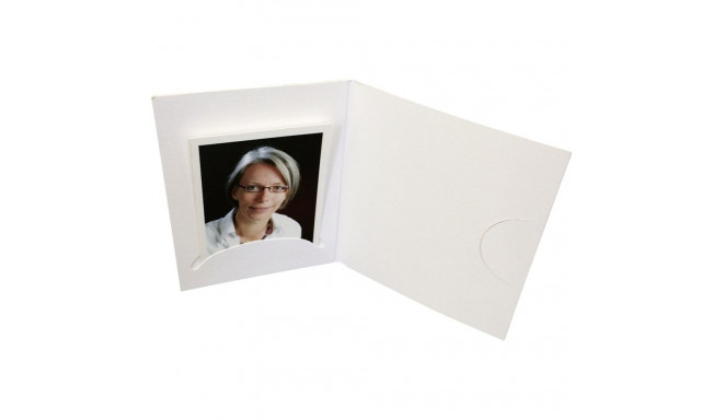 1x100 Daiber Opti-Line kaustad 5x7 cm valge