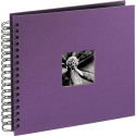 Hama  Fine Art  Spiral purple 28x24 50 black Pages 94876