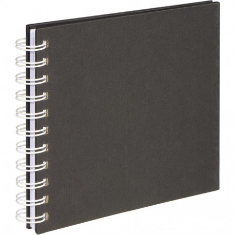 Hama Fine Art Spiral must 18,5x15 30 valged lehed 2719