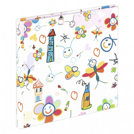 Hama Kritzelkratzel 18x18 30 valged lehed kõvakaaneline 2677