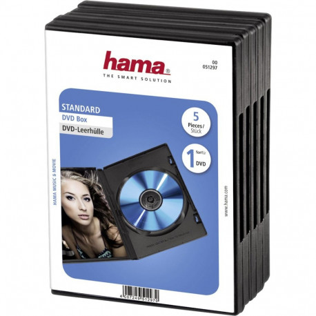 Hama DVD-ümbrised 5-pack must 51297