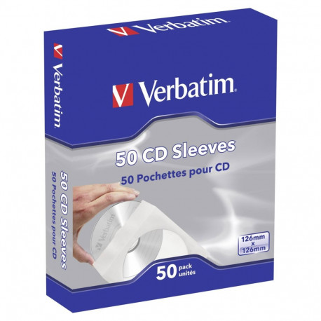 Verbatim CD/DVD paberümbris 50-pakk