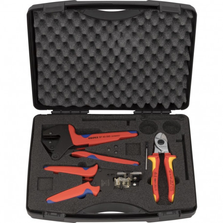 KNIPEX tööriistakohver fotovoltaika jaoks