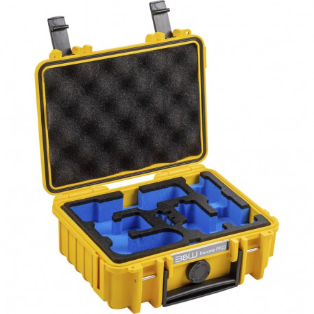 B&W gimbal.case PP.23 kollane DJI Osmo Pocket 3 jaoks