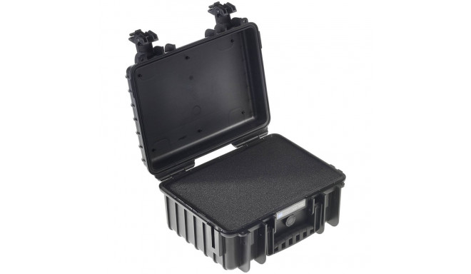 B&W Outdoor Case Type 3000 must eelnevalt lõigatud vahuga sisuga