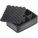 B&W Outdoor Case Type 1000 kollane polsterdatud sektsioonisisu