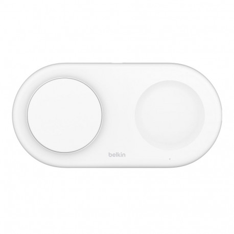 Helkin BOOST Charge Pro 2in1 Qi2 Charg.pad 15W mag.wh WIZ021vfWH