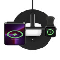 Belkin BOOST Charge MagSafe 3in1 Laadija, juhtmevaba must WIZ017vfBK