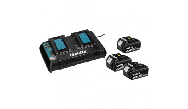Makita 198458-6 Power Source Kit Li 18V 5Ah