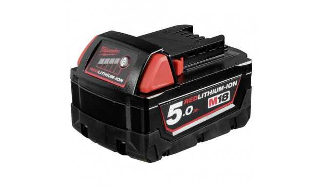 Milwaukee M18B5 18V / 5.0 Ah liitiumioonaku