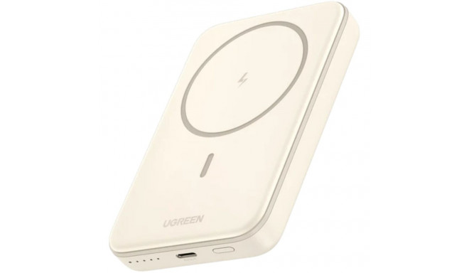 UGREEN 5000mAh Mini Powerbank Wireless 15W with MagSafe white